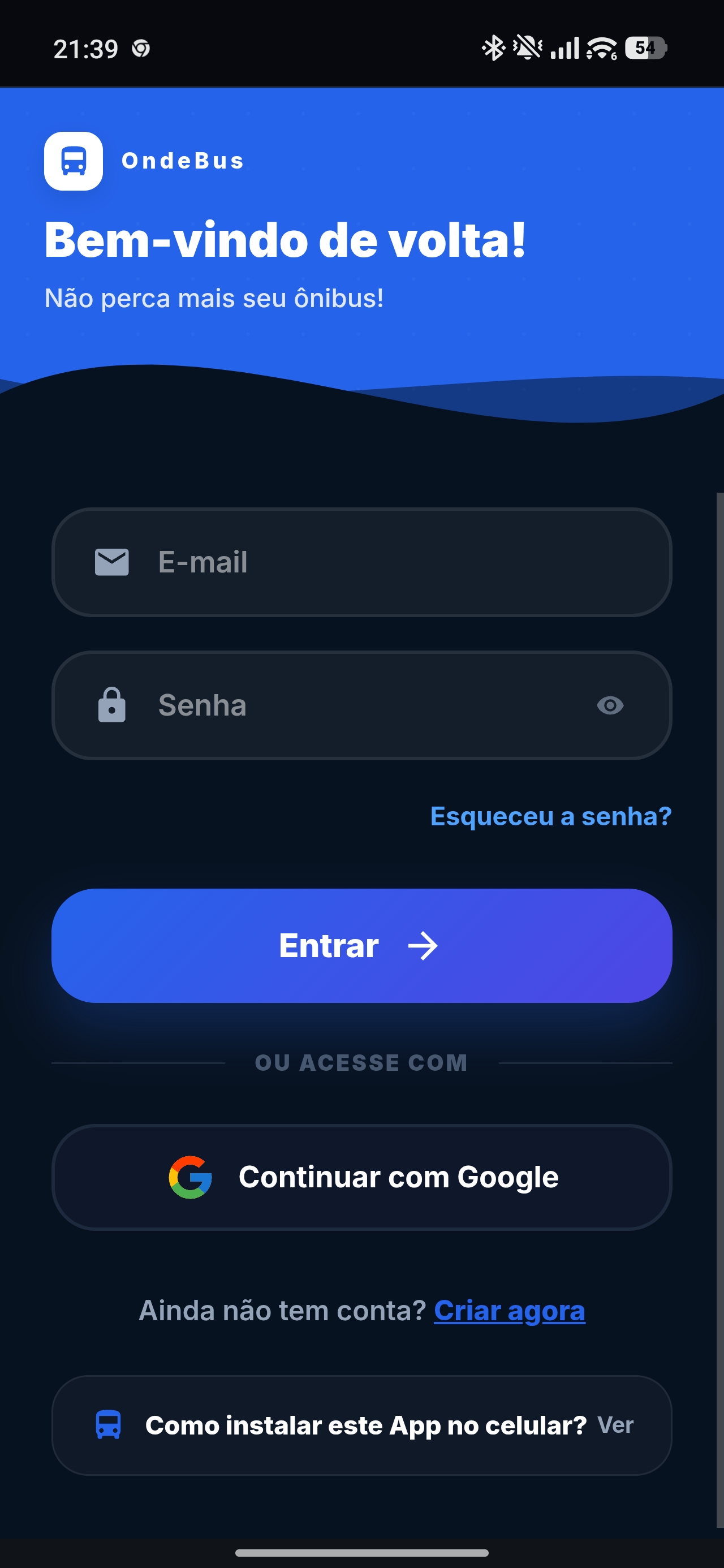 Passo 3: Clique em Instalar aplicativo