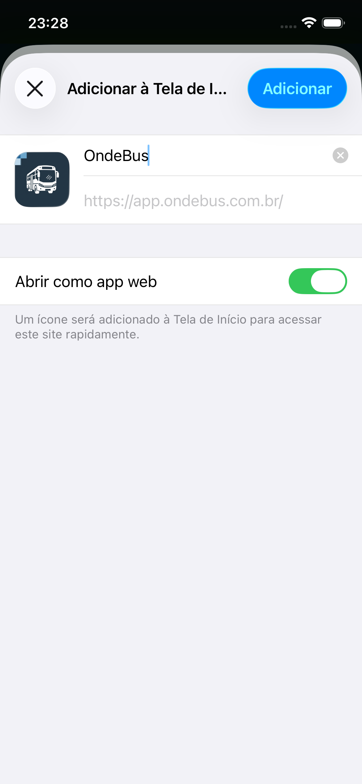 Passo 3: Selecione Adicionar à Tela de Início